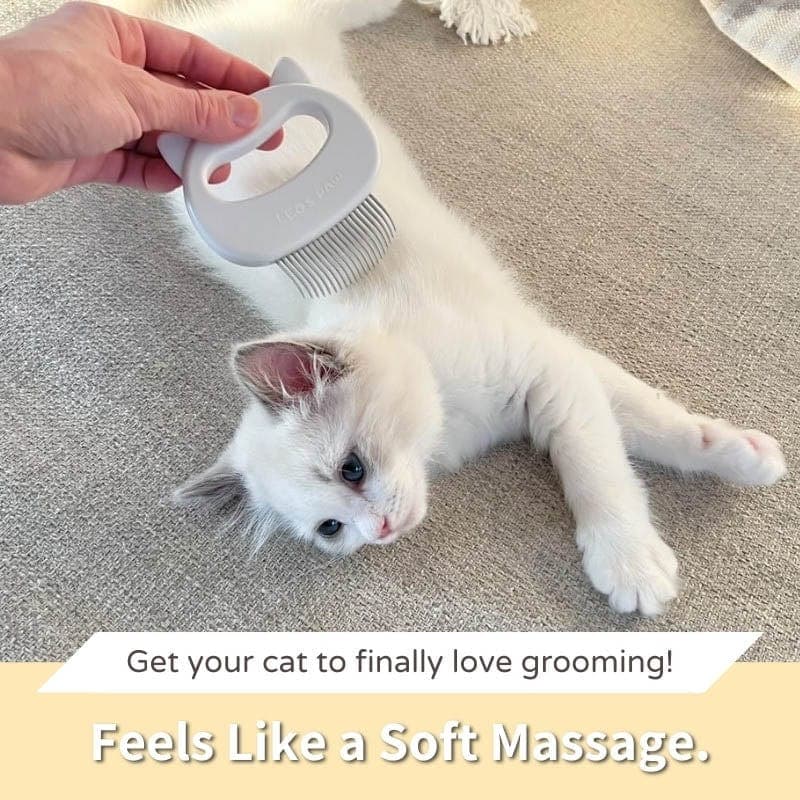 Cat Hair Removal Massaging Shell Comb 3
