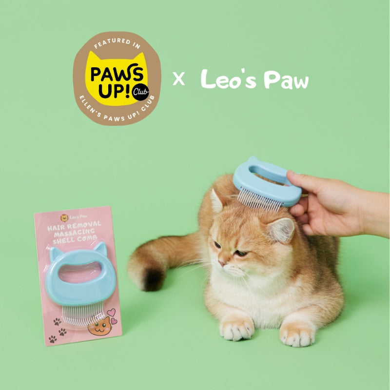 Cat Hair Removal Massaging Shell Comb 2