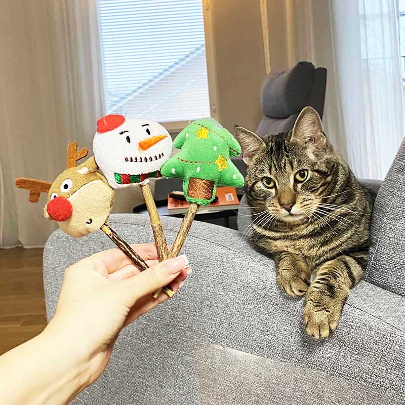 Catnip Toys with Chew Stick 8