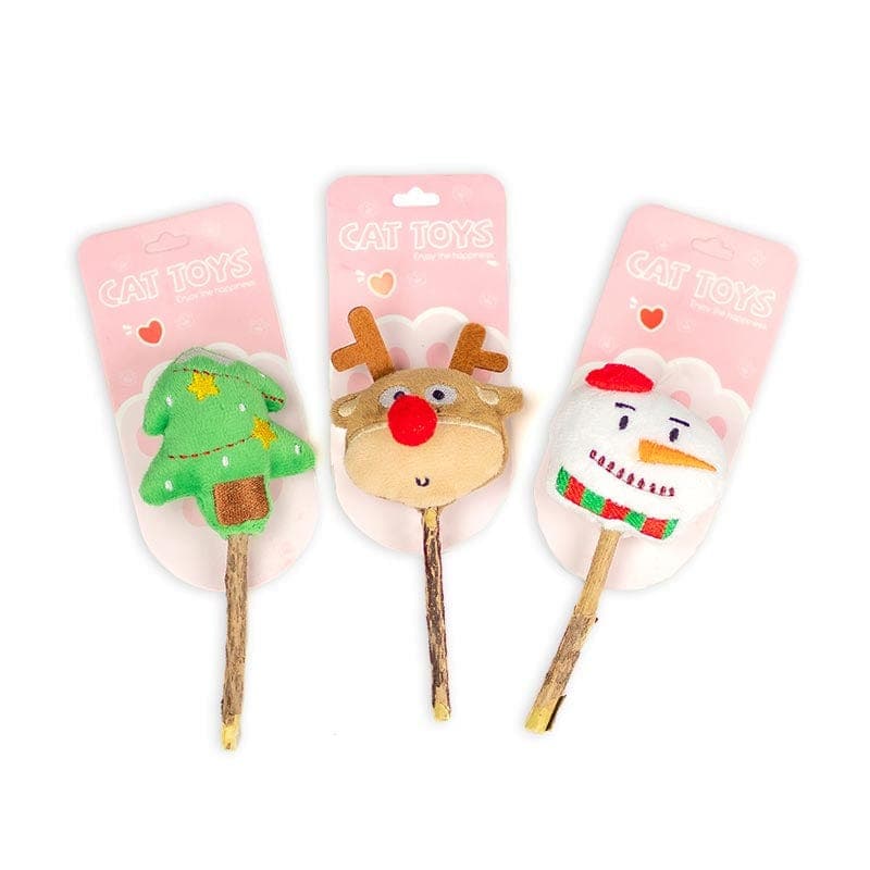 Catnip Toys with Chew Stick 9