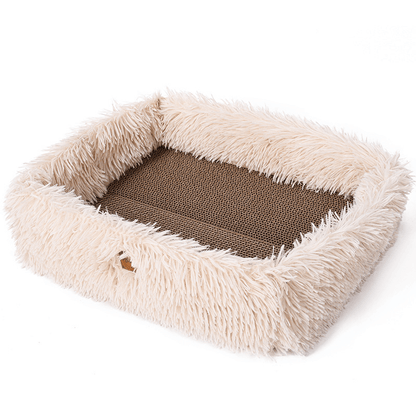 2-in-1 Scratching Cat Bed 2