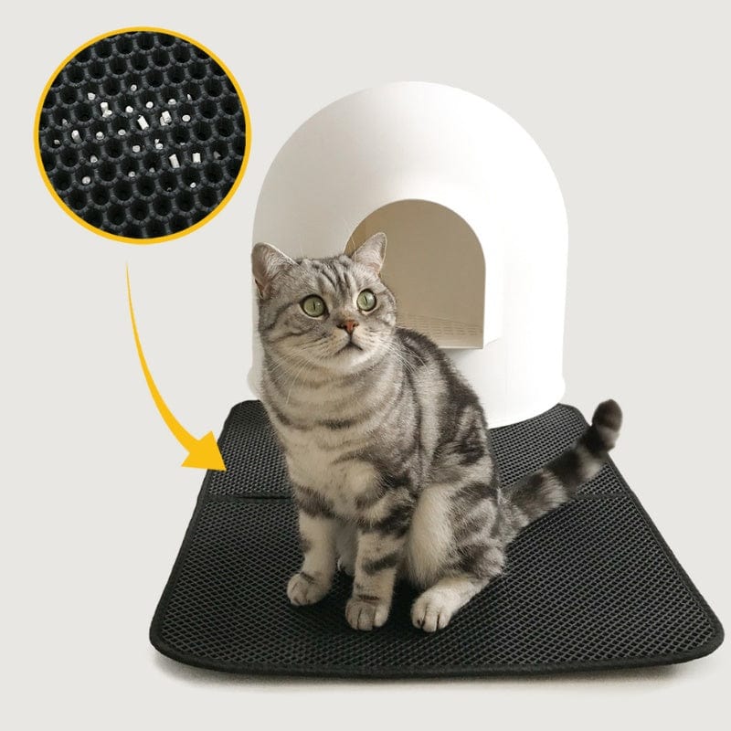 POUNCERA Waterproof Cat Litter Mat