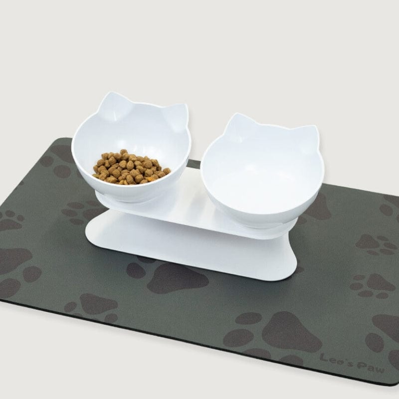 POUNCERA Anti-Vomiting Orthopedic Cat Bowl